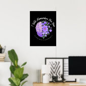 Alzheimer's Awareness, an die ich für Sie denken w Poster (Heimbüro)
