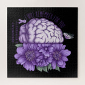 Alzheimer's Awareness, an die ich für Sie denken w Puzzle (Horizontal)
