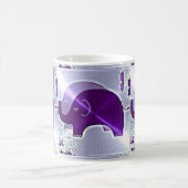 Alzheimer's Awareness Elephants Kaffeetasse (Mittel)