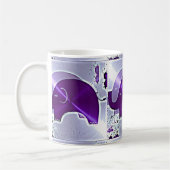 Alzheimer's Awareness Elephants Kaffeetasse (Links)