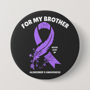 Alzheimer's Awareness - Für meinen Bruder Button