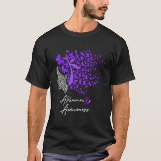 Alzheimer's Awareness gibt Alzheimers Lila Hintern T-Shirt