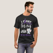 Alzheimer's Awareness I Fight Baba Alzheimer's Ele T-Shirt (Vorne ganz)