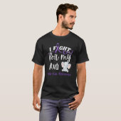 Alzheimer's Awareness I Fight For Avo Alzheimer's T-Shirt (Vorne ganz)