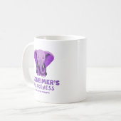 Alzheimer's Awareness Month Shirt, Kaffeetasse (Vorderseite Links)
