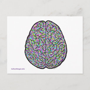 Alzheimer's Awareness Postcard Postkarte