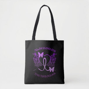 Alzheimers Bewusstseins-lila Tasche