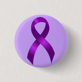 Alzheimers | Crohns u. lila Band der Kolitis-| Button