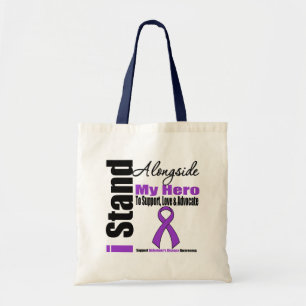 Alzheimers Krankheit, die ich neben meinem Held Tragetasche