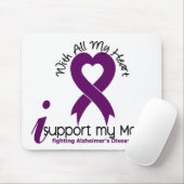 Alzheimers Krankheit stütze ich meine Mama Mousepad (Mit Mouse)