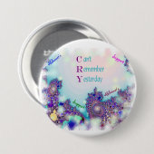 Alzheimers Stützknopf Button (Vorne & Hinten)