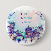 Alzheimers Stützknopf Button (Vorderseite)