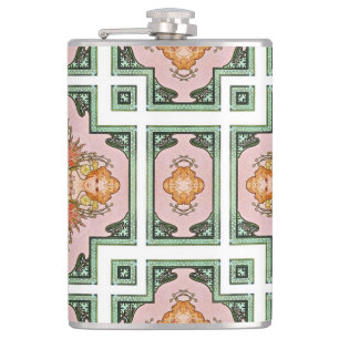 AM40 Muster 20151113233937 Vinyl umhüllter Kolben  Flachmann