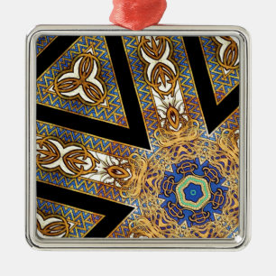 AM55-2_132454 Keramik-Ornament Silbernes Ornament