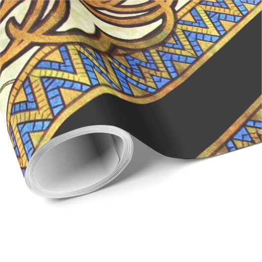 AM55-2_132454 Wrapping Paper Geschenkpapier (Rolleneckpunkt)
