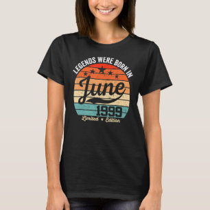 Am 19. Juni wurden Vintagen 23. Geburtstagslegende T-Shirt