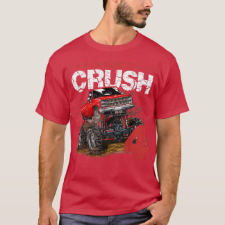 am 4. Geburtstag bin ich fertig für die Crush Mons T-Shirt