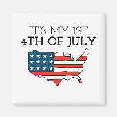 Am 4. Juli 2010, den 1. Juli 2010 Magnet (Vorne)