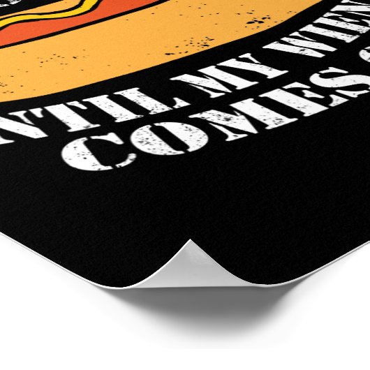 Am 4. Juli, bis meine Dackel die Wurst bekommt Poster (Ecke)