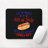 Am 4. Juli, bis meine Dackel kommt Mousepad (Mit Mouse)