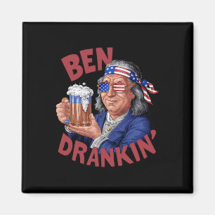 Am 4. Juli findet US-Präsident Party Franklin Ben Magnet