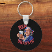 Am 4. Juli findet US-Präsident Party Franklin Ben Schlüsselanhänger (Vorderseite)
