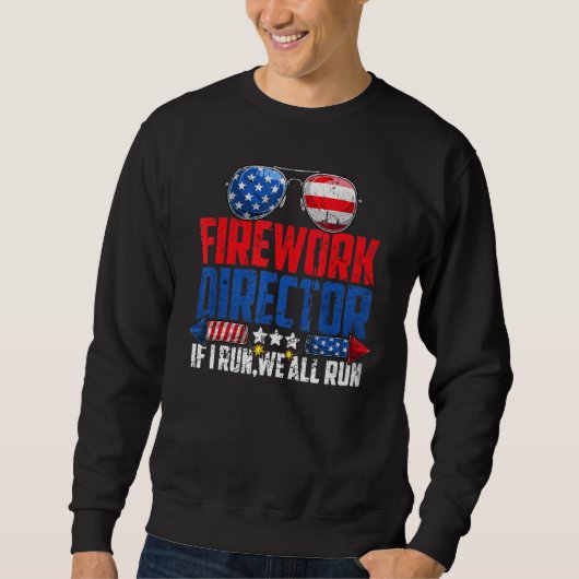 Am 4. Juli führe ich Sie aus Sweatshirt (Vorderseite)