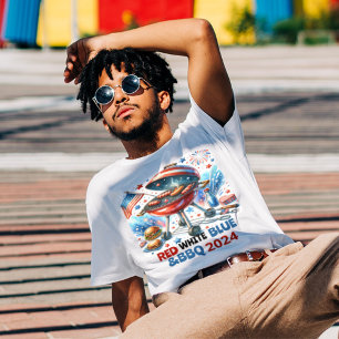 Am 4. Juli GRILLEN Party T-Shirt