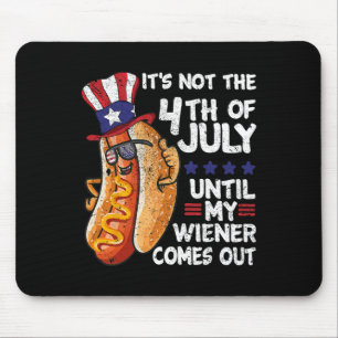 Am 4. Juli kommt die Hot Dog Dackel Grillen Par Mousepad