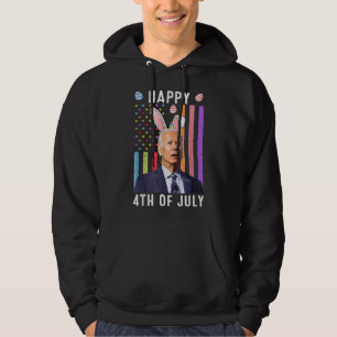 Am 4. Juli verwirrte Funny Joe Biden Happy E Hoodie