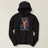 Am 4. Juli verwirrte Funny Joe Biden Happy E Hoodie (Design vorne)