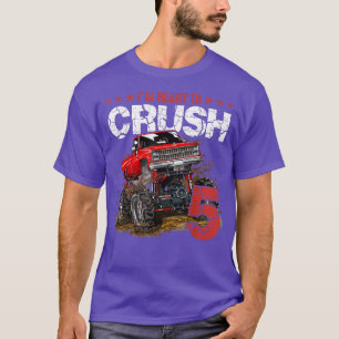 am 5. Geburtstag bin ich fertig für die Crush Mons T-Shirt