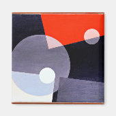 Am 7. (26), abstrakte Kunstwerke von Laszlo Moholy Magnet (Vorne)