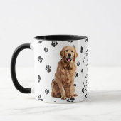 Am 8. Tag erschuf Gott Golden Retrievers Tasse (Links)