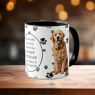 Am 8. Tag erschuf Gott Golden Retrievers Tasse