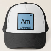 Am - Air Marshall Chemistry Element Symbol T - Shi Truckerkappe (Vorderseite)