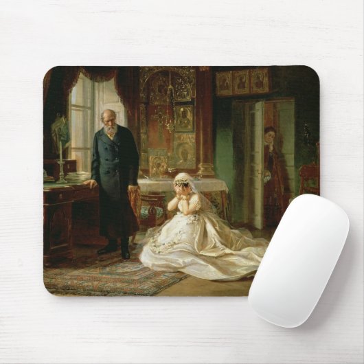 Am Altar 1870s Mousepad (Mit Mouse)