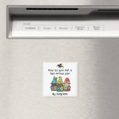 Am Amusing Hot Mince Pie Joke Magnet (In Situ (Geschirrspüler))