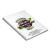 AM ANFANG DES GOTT Christlich Earth Day Notizblock (Rechte Seite)