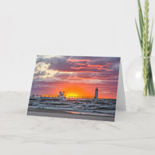 Am Anfang des Sonnenuntergangs Karte