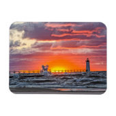 Am Anfang des Sonnenuntergangs Magnet (Horizontal)