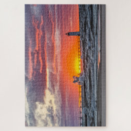 Am Anfang des Sonnenuntergangs Puzzle
