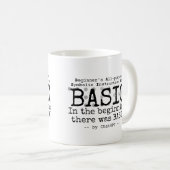 Am Anfang gab es BASIC.w Kaffeetasse (VorderseiteRechts)