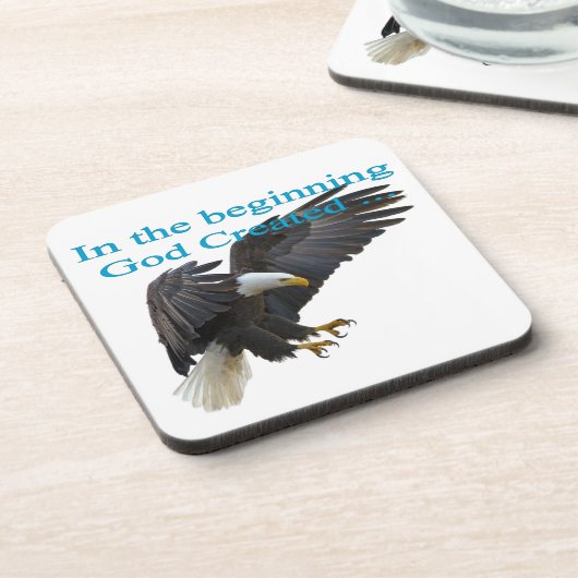 Am Anfang Getränkeuntersetzer (Linke Seite)