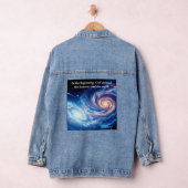 Am Anfang, Gott und Schöpfung Verse Jeansjacke (Hangar)