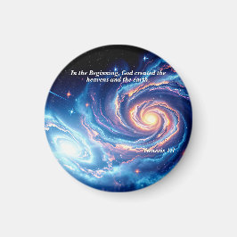 Am Anfang, Gott und Schöpfung Verse Magnet