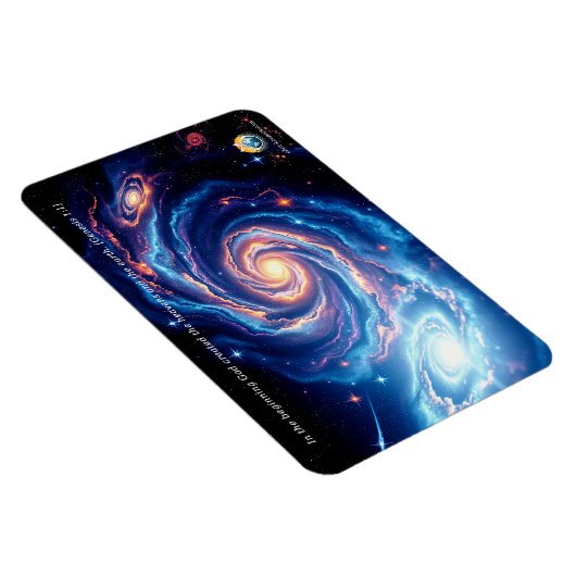 Am Anfang, Gott und Schöpfung Verse Magnet (Rechte Seite)