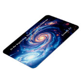 Am Anfang, Gott und Schöpfung Verse Magnet (Linke Seite)