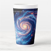 Am Anfang, Gott und Schöpfung Verse Milchtasse (Vorderseite)