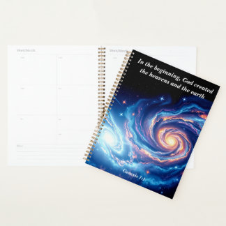 Am Anfang, Gott und Schöpfung Verse Planer